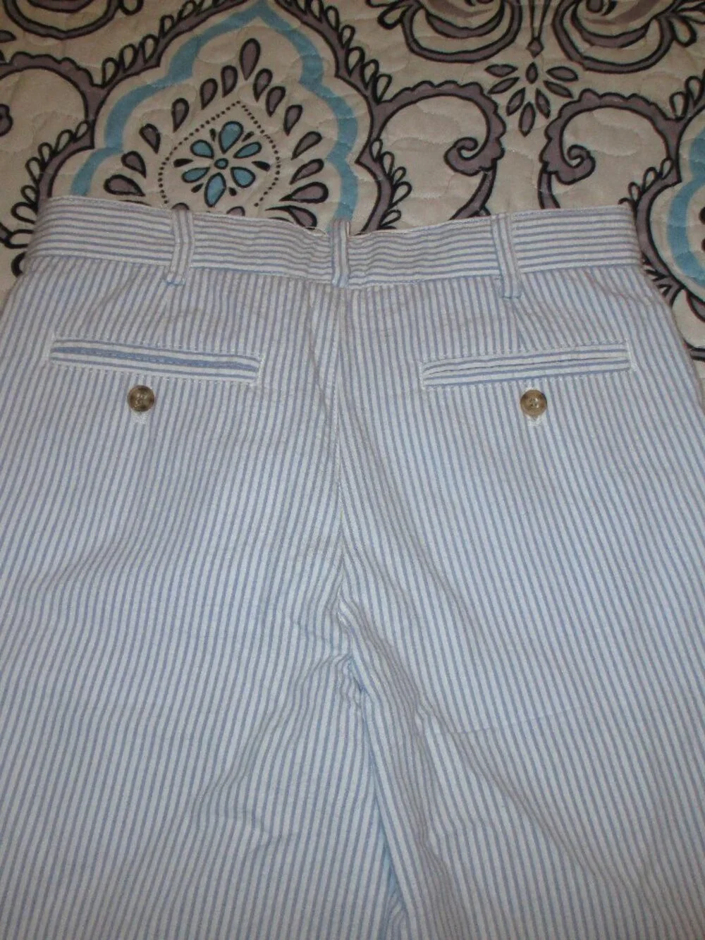 Florence Eiseman Seersucker Pin stripe Suit 6
